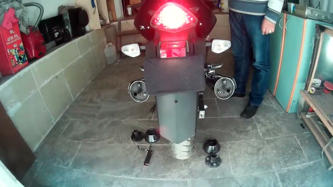 Suzuki Inazuma Gw250 Exhaust