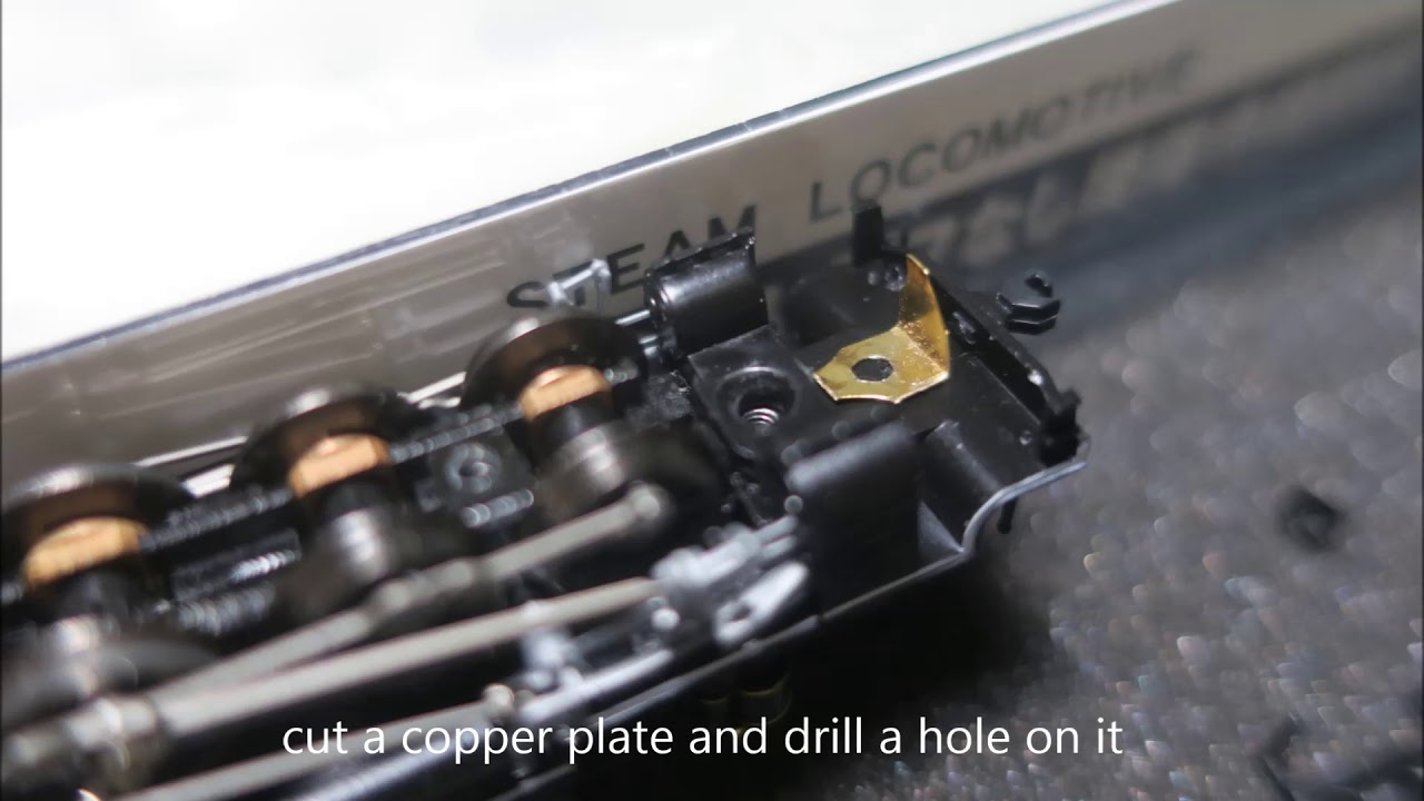 Modification of Micro-Ace 9600 Steam Engine (9600型49654デフなし後寺エリア) [鐵路模型]
