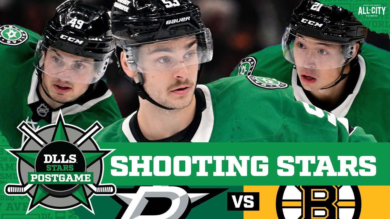 Stars Hammer Bruins 6-2, Snap 3-Game Losing Skid | DLLS STARS POSTGAME