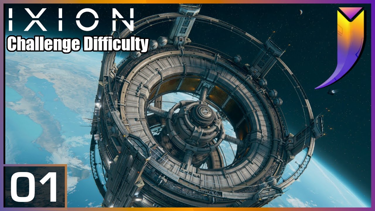 Punishing Space Survival on the Hardest Difficulty - IXION 01