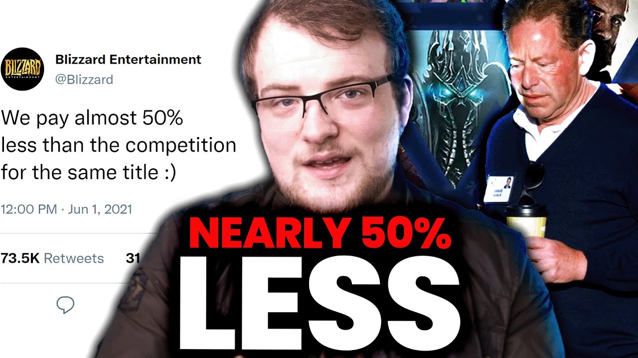 Blizzard’s BRUTAL Pay Exposed As ENTIRE STUDIO Unionizes