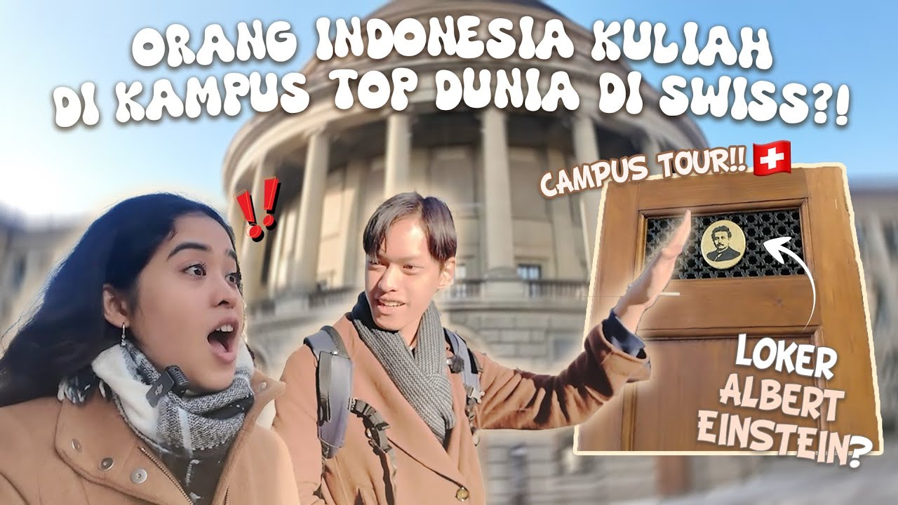 KAMPUS TOP DUNIA DI SWISS ETH ZÜRICH SEPERTI INI DALAMNYA! 😳🇨🇭| Kampus Khusus Teknologi dan Sains