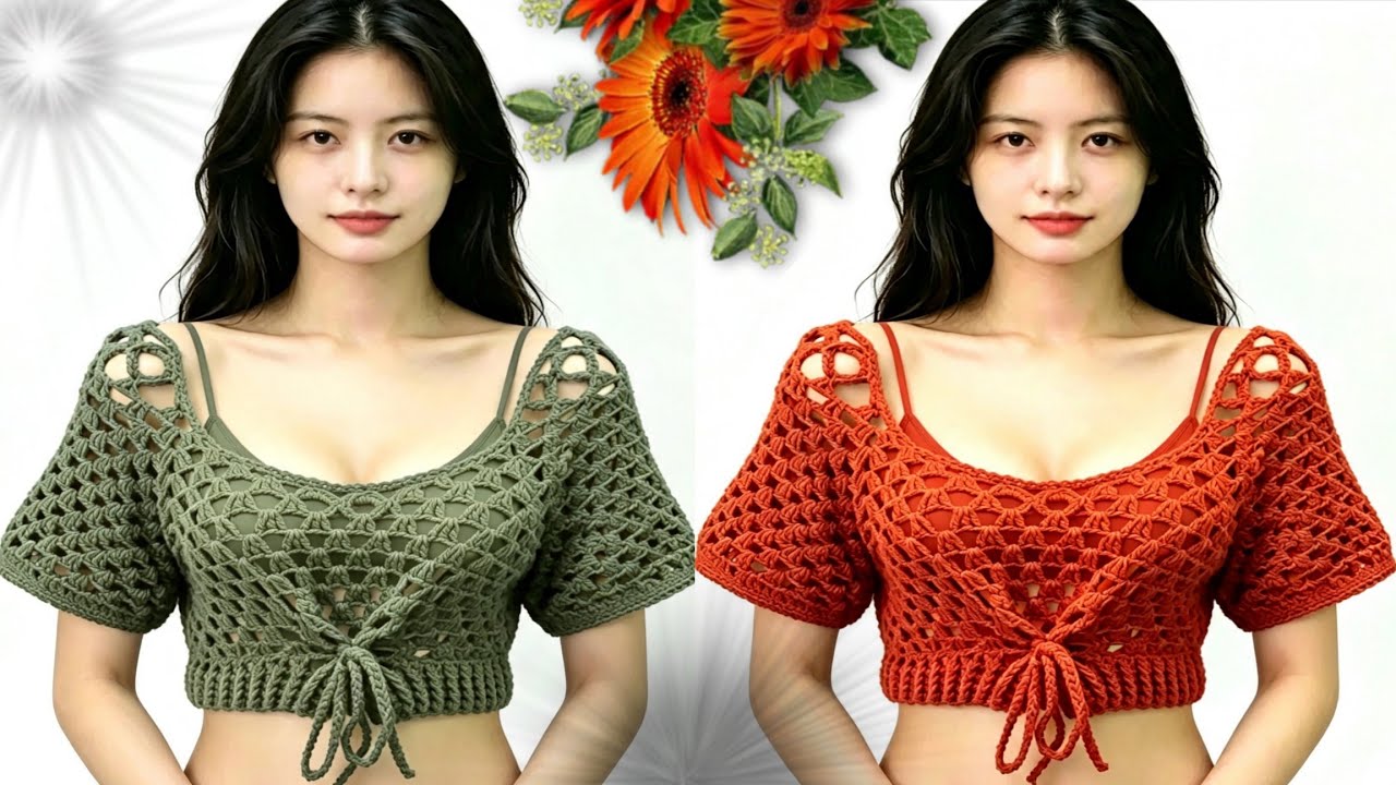 ⛔️ Guau!! Esta BLUSA se VENDE en $40.00 dólares (Teje TODAS las TALLAS y Crece tus VENTAS YA) 😱