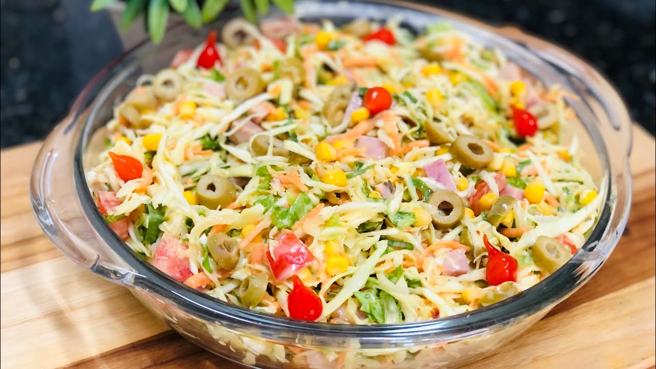 ESSA SALADA MISTA É DELICIOSA PARA OS DIAS QUENTES I RECEITA  FACÍL!! Receitinhas Com Amor😍