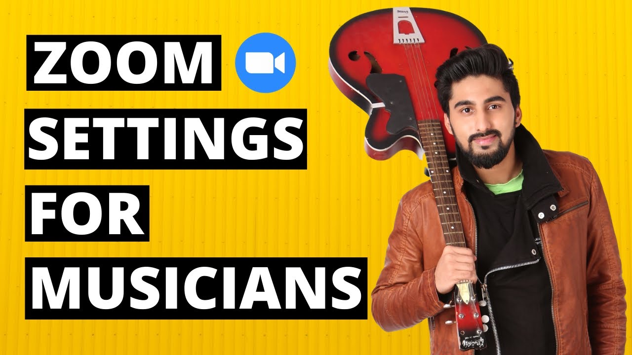 Zoom Settings For Music Performance & Lessons | Audio Tutorial for Musicians, Teachers & Choirs