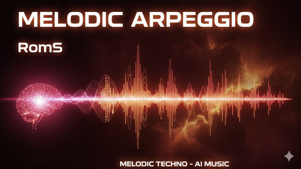 Melodic Arpeggio - RomS (Melodic Techno - AI Music)