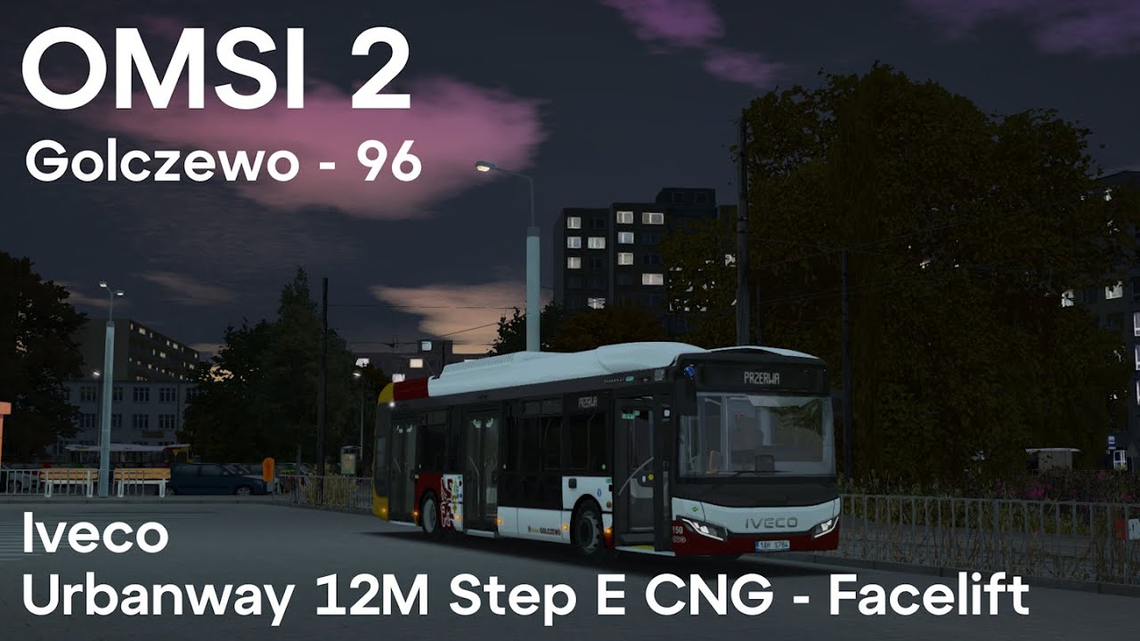 OMSI 2 #12 |Golczewo - 96| Iveco Urbanway 12M Step E CNG - Facelift