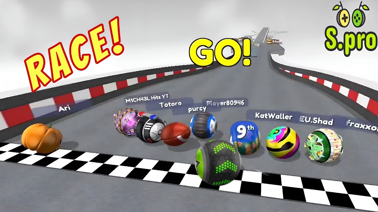 Going Balls - Speedrun Epic Race 412 ᯓ⚽︎ #goingballs #gameplay #marblesrace