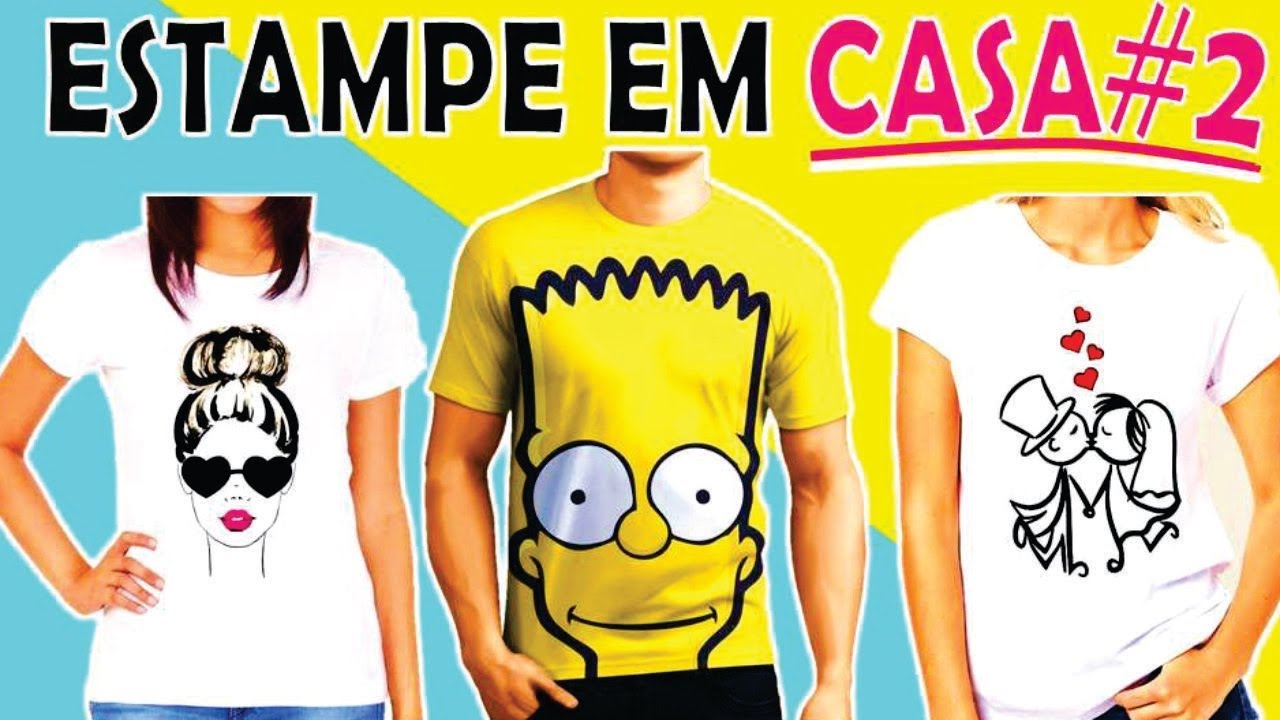 ESTAMPE SUAS CAMISAS EM CASA FÁCIL 2 | IDER ALVES