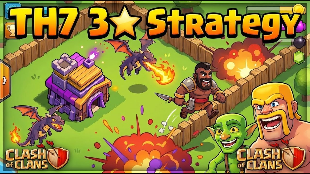 Best TH7 Attack Strategy 2026 | Town Hall 7 Army Combo That 3-Stars ANY Base (Clash of Clans)