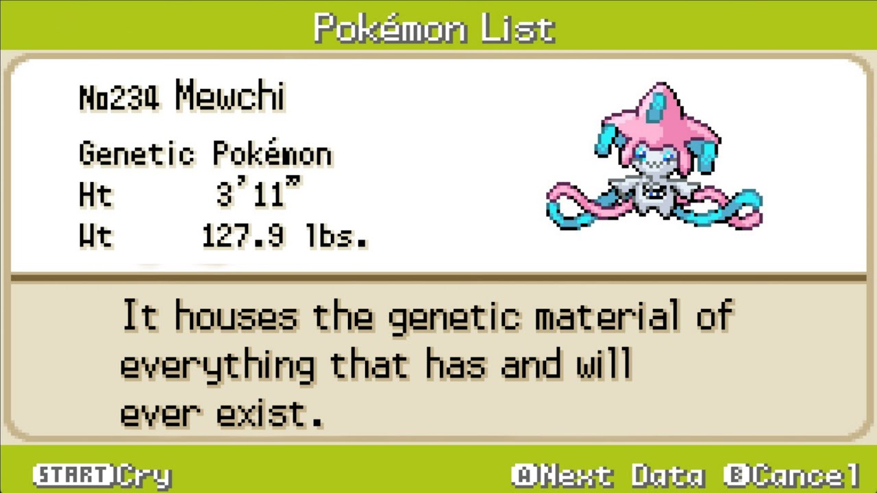Pokemon Minced Fusions -  Complete Pokedex / All Fusions & Cries