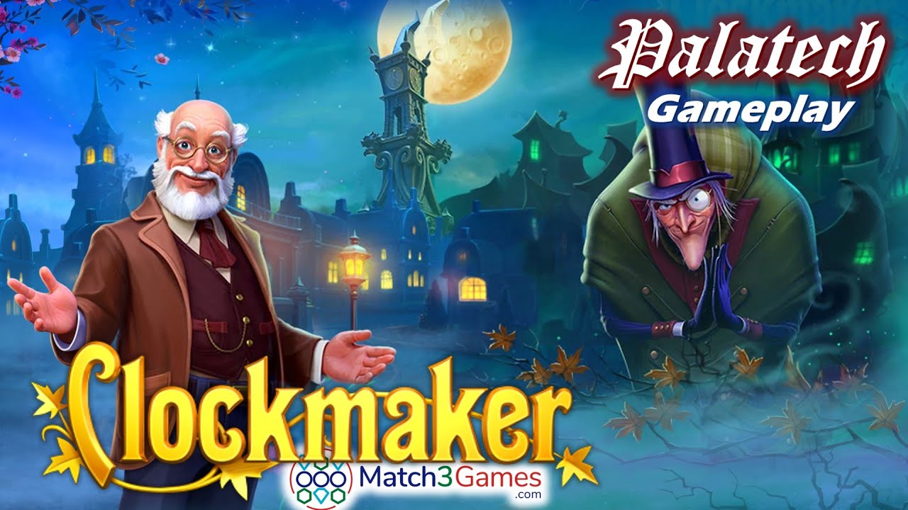 Clockmaker: Match 3 Games! Three in Row Puzzles (PC) Gameplay HD 1080p!