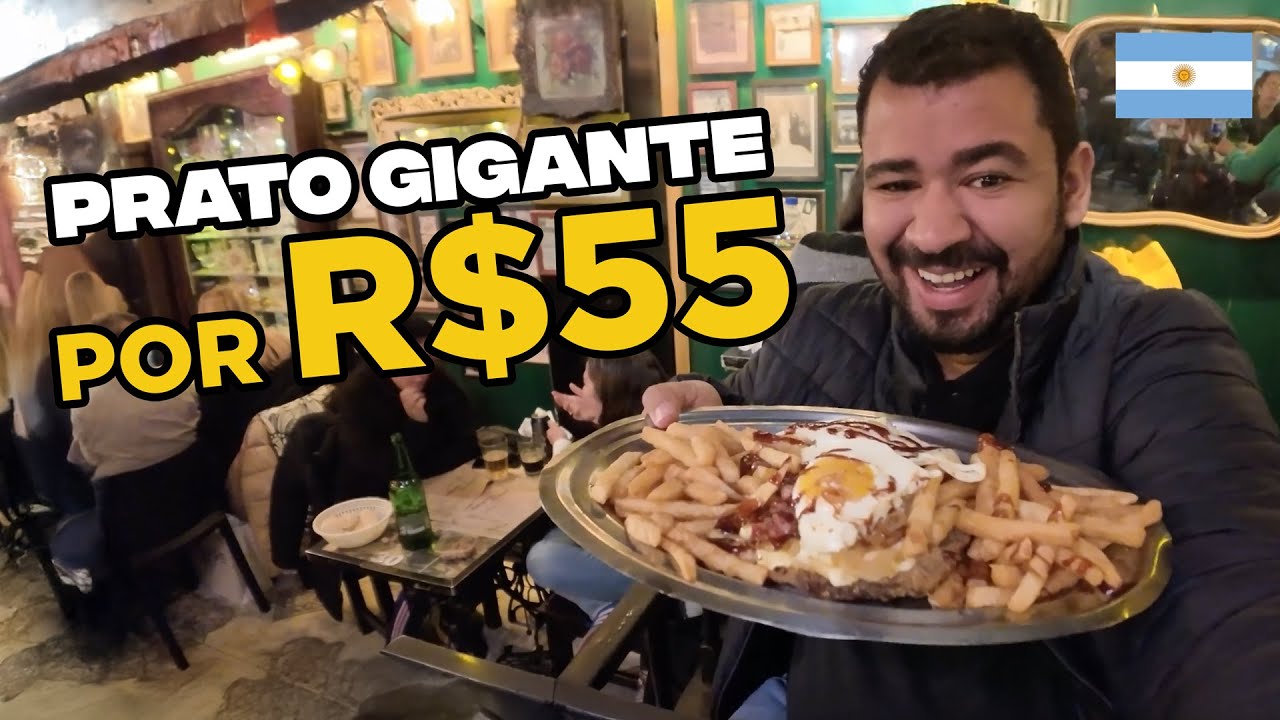 COMI UM PRATO GIGANTE POR R$ 55 EM BUENOS AIRES (e conheci a 'Veneza Argentina')