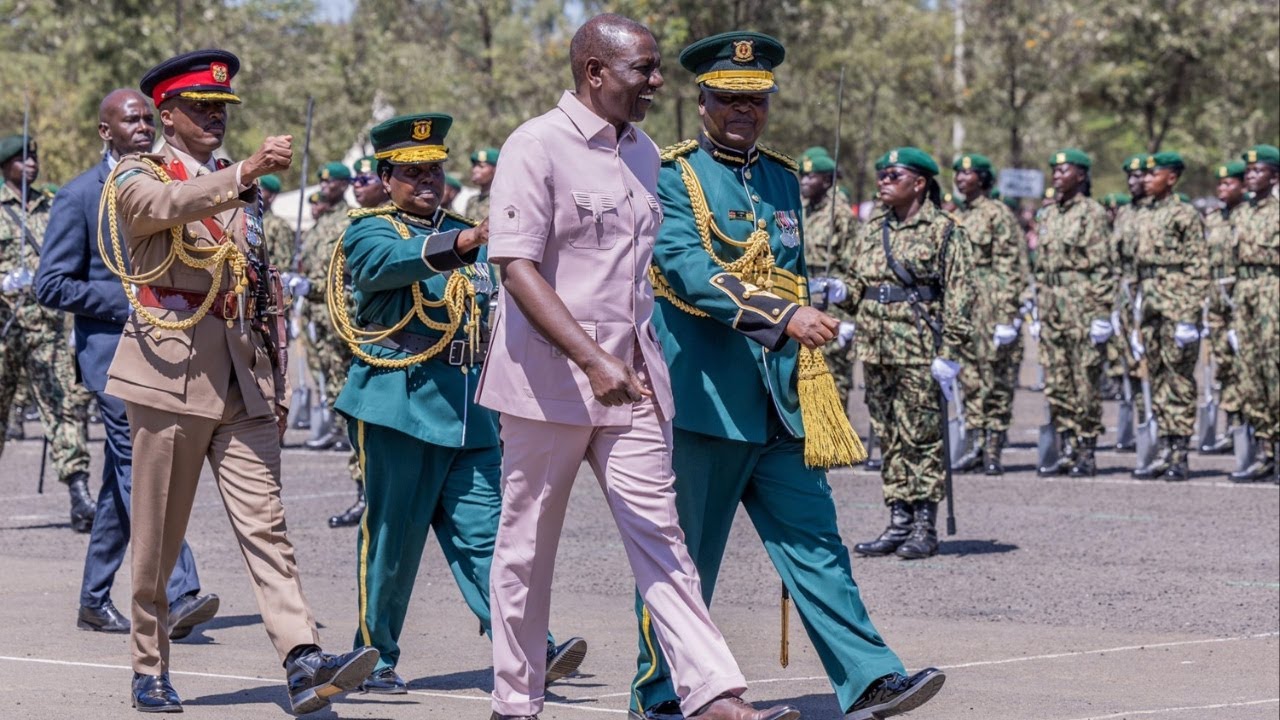 See what happened as President Ruto presided over NYS Pass-out Parade in Gilgil, Nakuru County!!