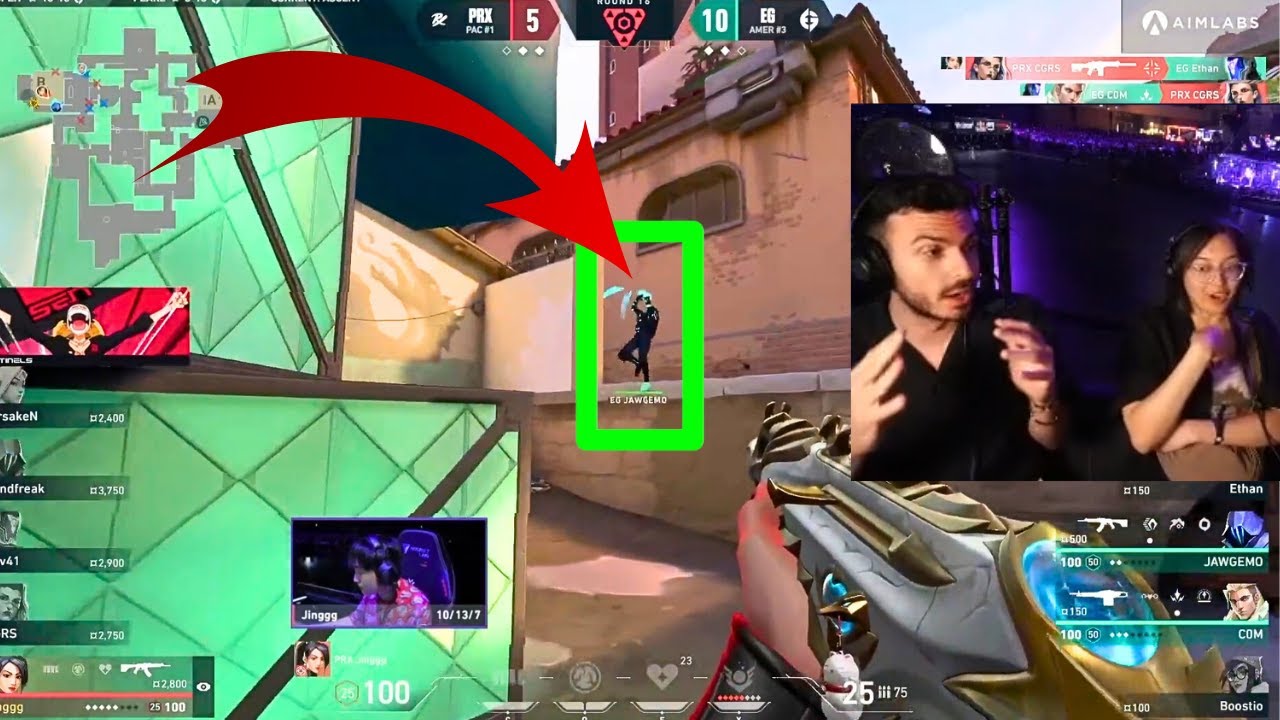 Tarik reacts to EG JAWGEMO 