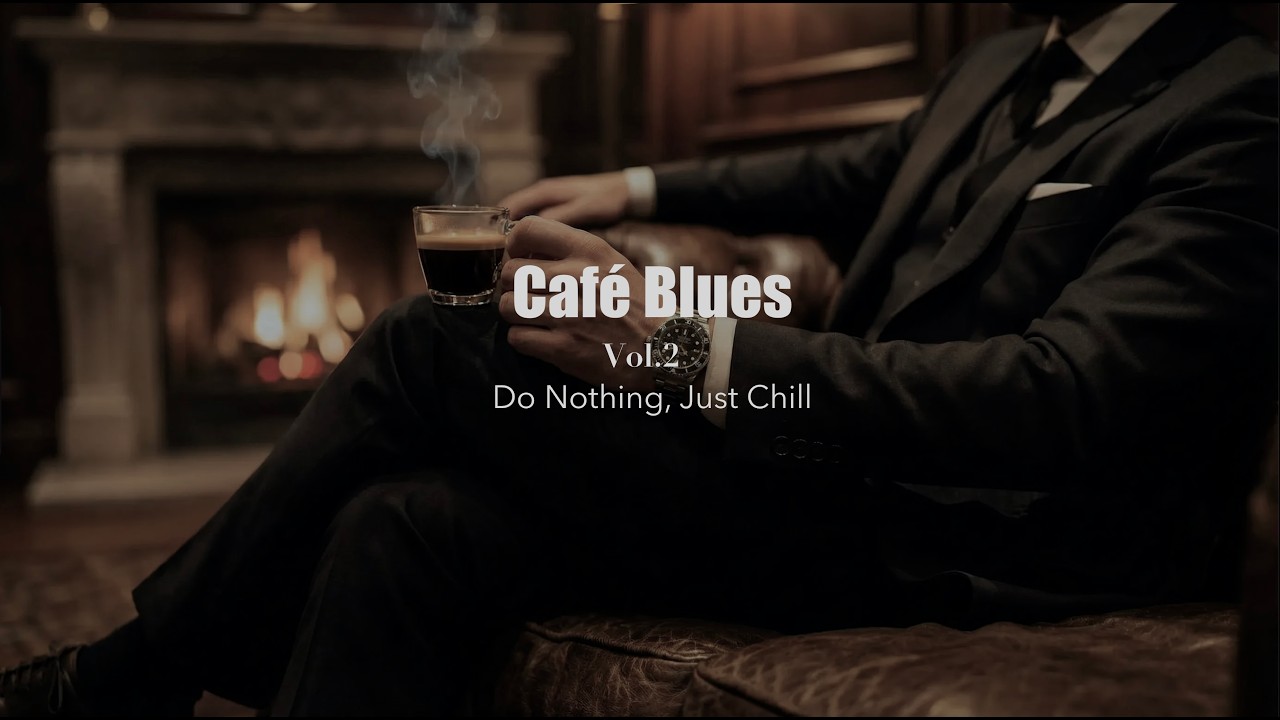 Library Café Blues | Cozy Calm & Smooth Blues for Relaxing, Reading & Study
