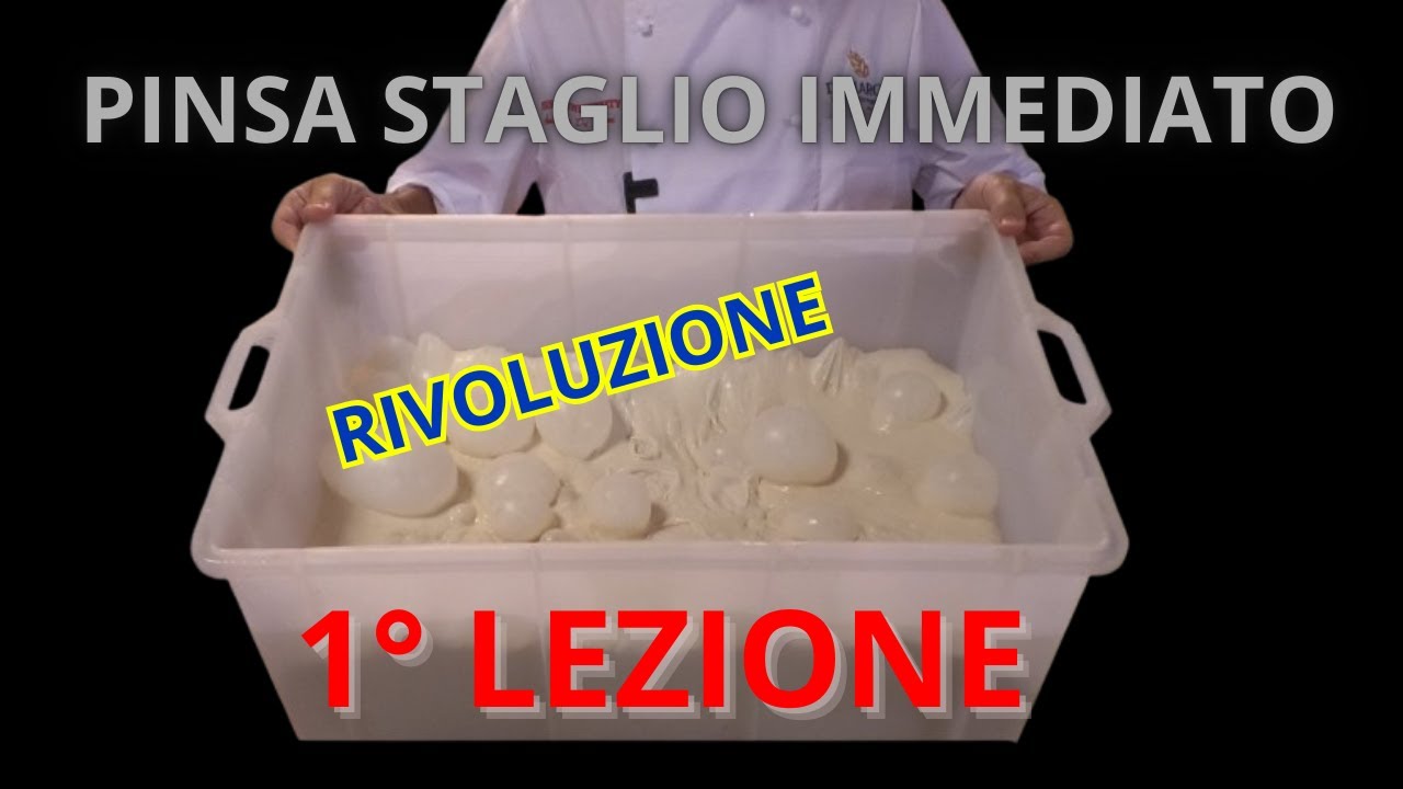 Rivoluzione: prima lezione di pinsa a staglio immediato