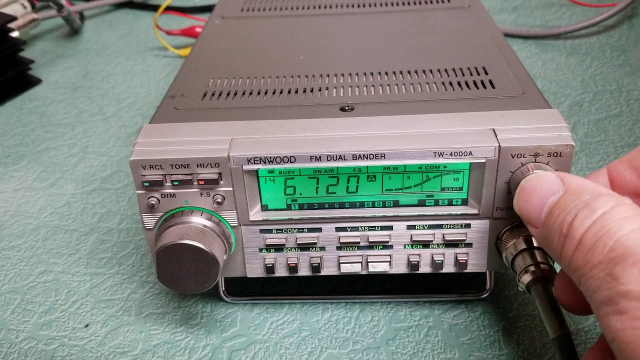 Kenwood TW-4000a Dual Band Mobile FM Transceiver