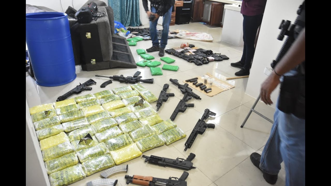 Police Commissioner Joins Officers In Major Drug & Gun Bust