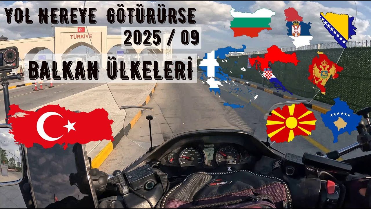 Balkan Ülkeleri Turumuzun Son Ülkeleri. Makedonya ve Yunanistan. Suzuki Burgman 400 keyfiyle.