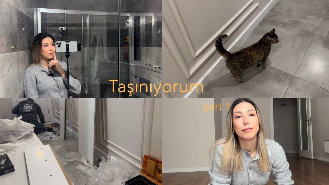 Sanırım 10.kez falan taşınıyorum! I Taşınma Vlog part 1