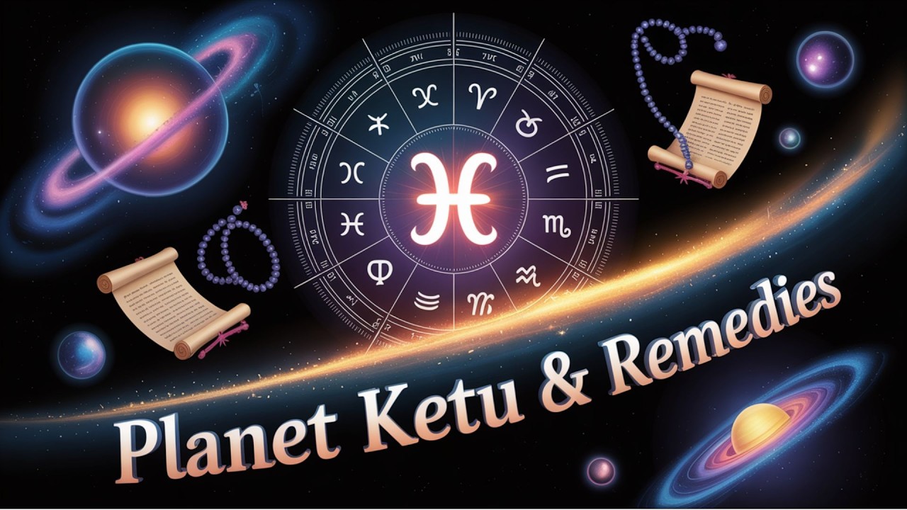 Jyotish Vidya - Ep. 30 Planet Ketu & Remedies (केतु ग्रह और उपाय ) - Brajesh Gautam