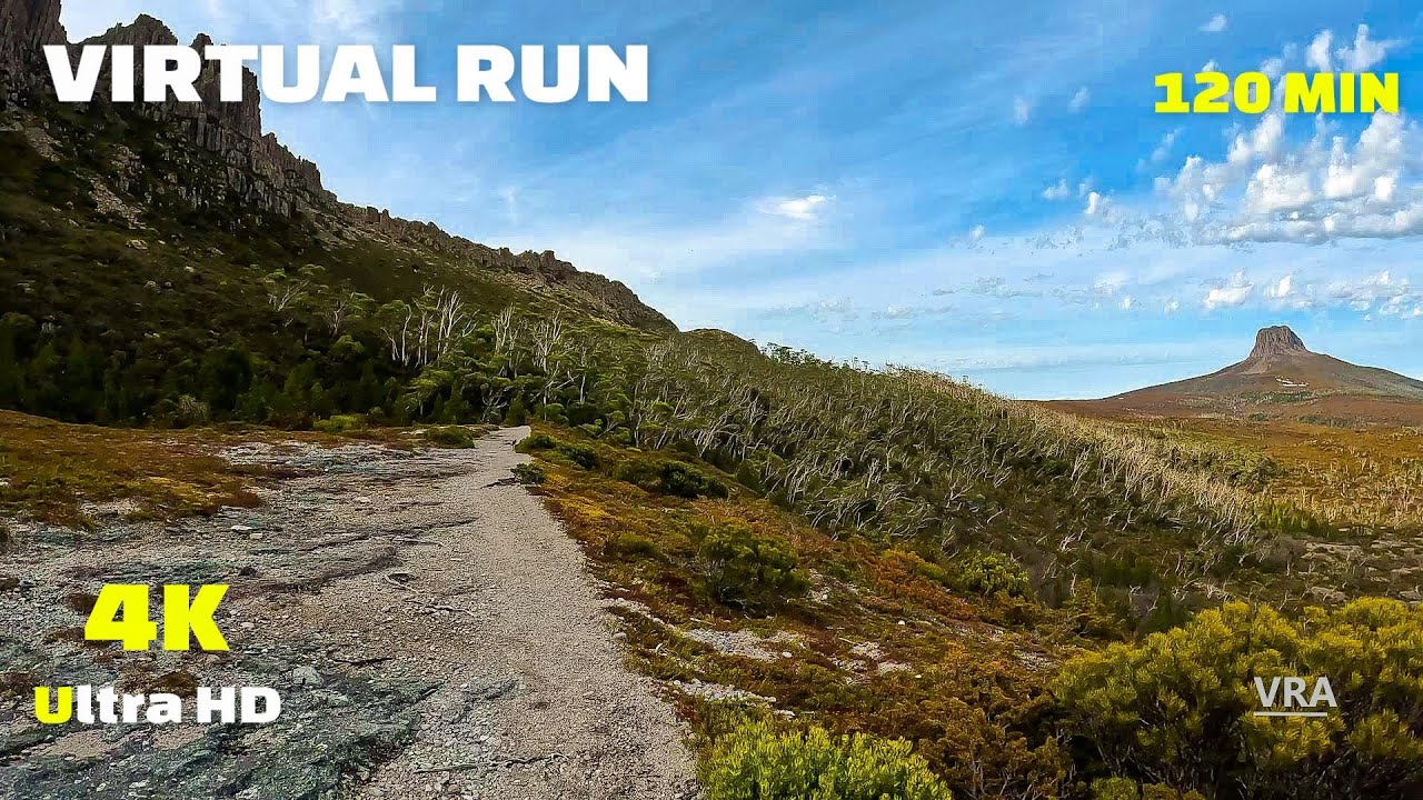 Virtual Run 4k Tasmania - Virtual Scenery for Treadmill Overland