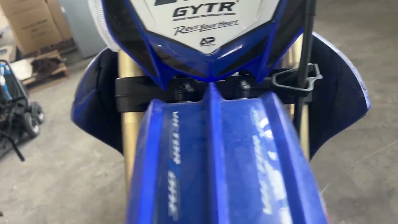 YZ125Xエンジン始動　2023年式