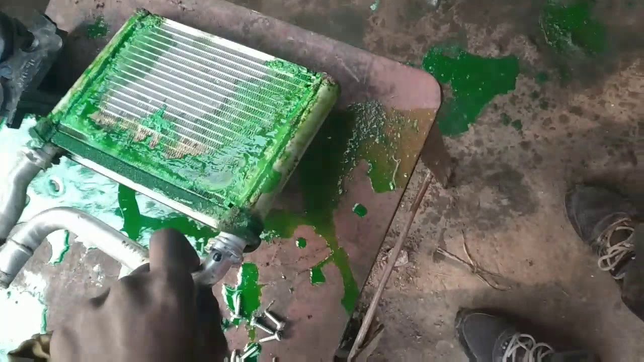 alto k10 heater core change