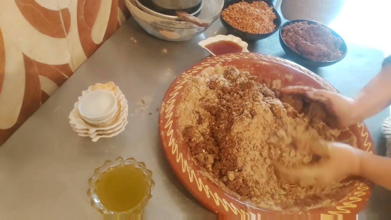 سفوف على الطريقة المغربية الاصيلة كيجي معلك غزال  متشبعش منو 🍯🍯