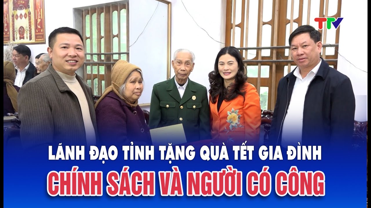 Thời sự tối 01/2/2026| Lãnh đạo tỉnh thăm, tặng quà hộ gia đình chính sách, người có công