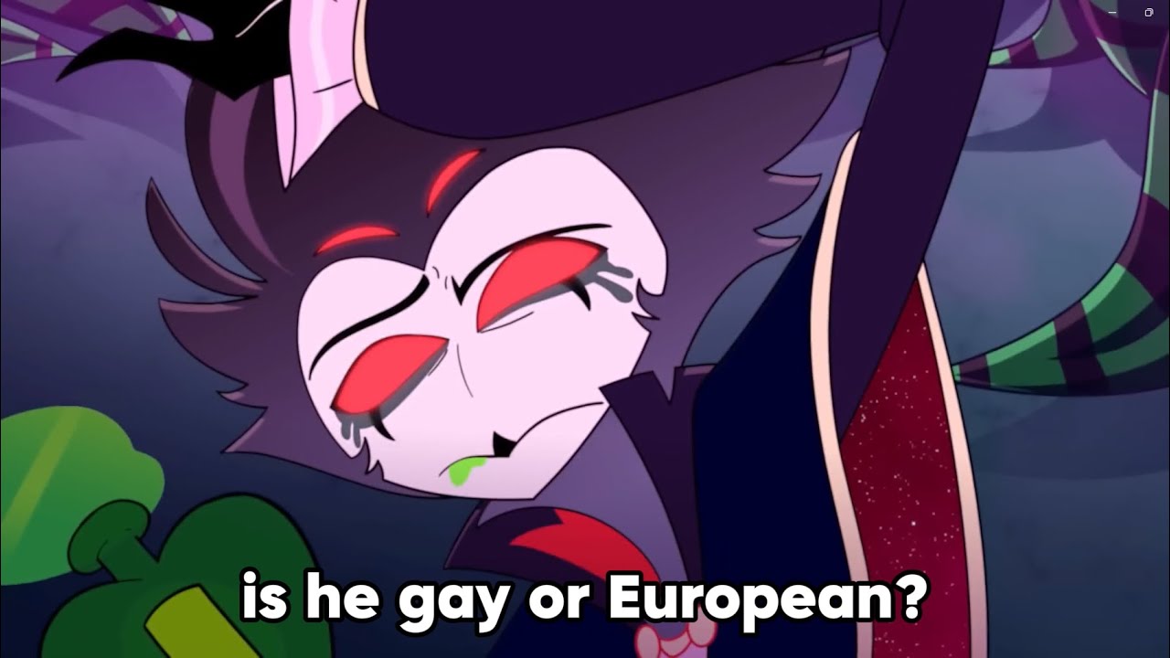 Is Stolas Gay or European? [ Helluva boss ]