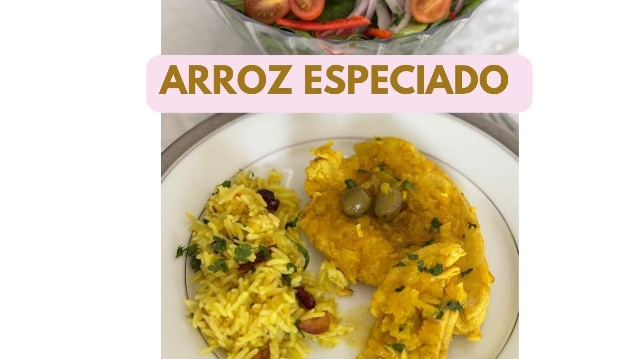 ARROZ ESPECIADO CON FRUTOS SECOS / Fácil, aromático y rendidor 