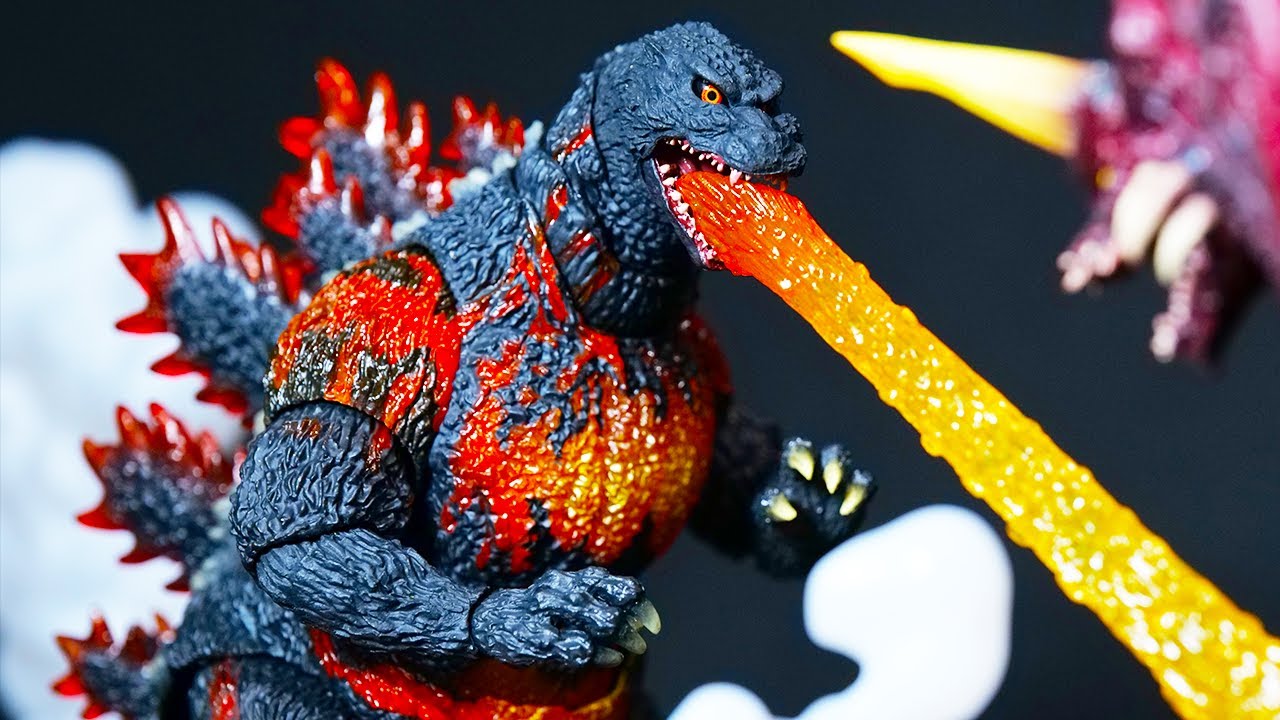 【S.H.MonsterArts】バーニングゴジラ (1995) 70周年特別記念Ver.【vsデストロイア】東京臨海副都心決戦Ver. 2次受注開始 HIYA TOYSが進化している…