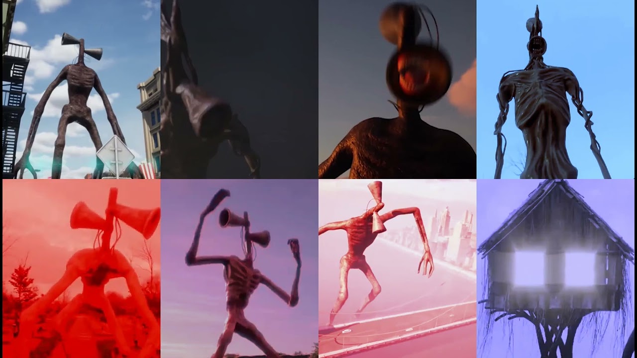 New siren head mix combo coffin dance meme song cover siren head megamix coffin dance #sirenhead 