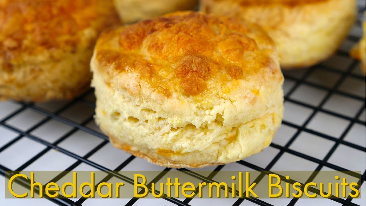 Cheddar Cheese Buttermilk Biscuits