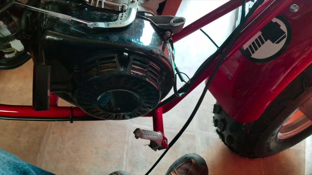 Coleman MiniBike Governor bypass