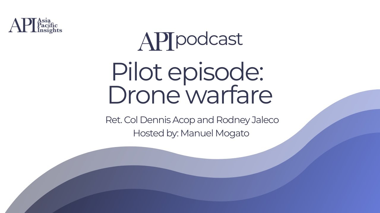 [API Podcast]  Pilot Episode:  Drone warfare
