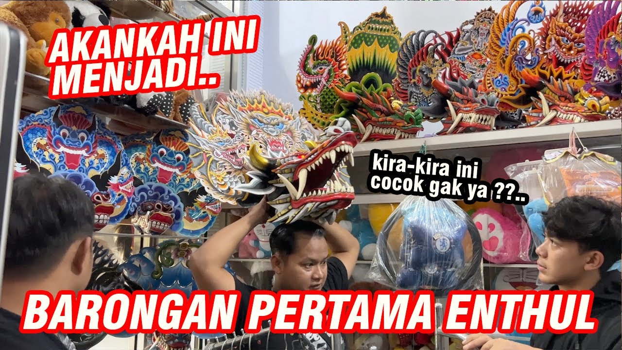 Barongan pertama Enthul nih gaes !! BERBURU LAGI DI ISTANA MAINAN TRENGGALEK