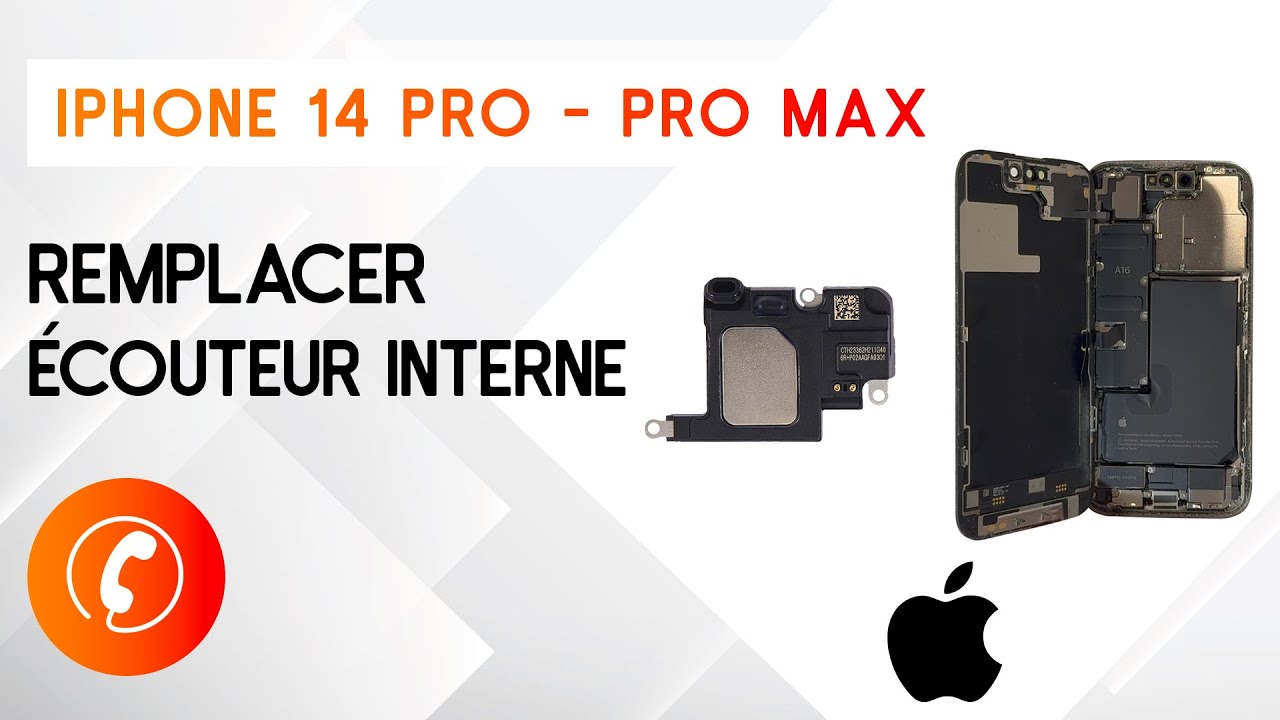 🛠 Réparez l’écouteur interne iPhone 14 Pro - Pro Max facilement ! Tuto Tout pour Phone 📱