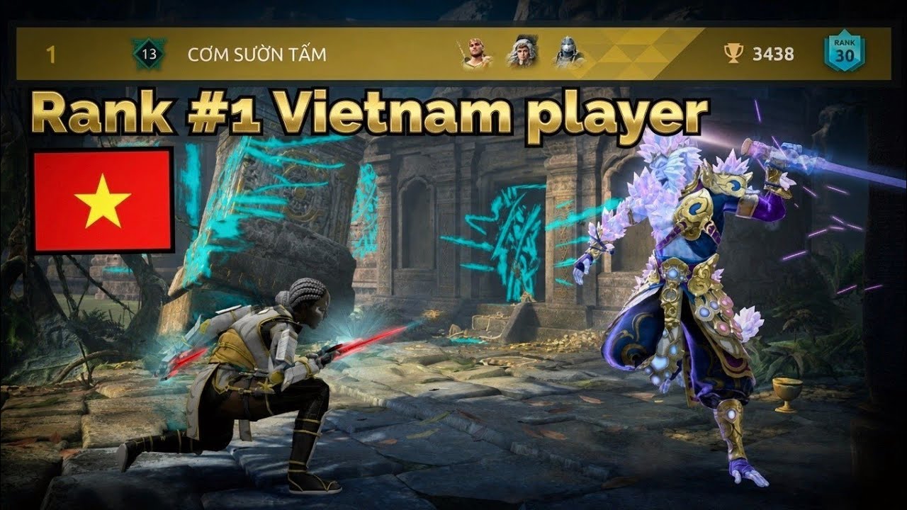 INSANE MATCH with Top Rank Vietnam player 💥 | Shadow Fight 4 Arena 