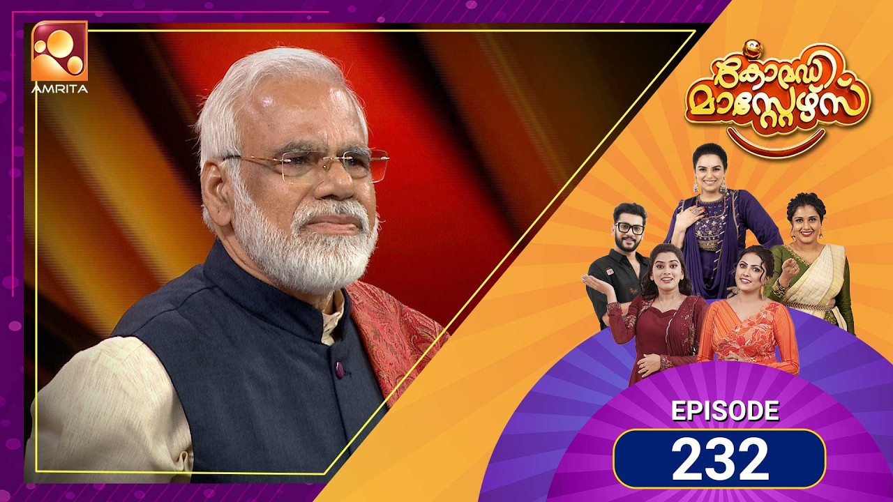 232 Episodes of Laughter! 😂Comedy Masters keeps the fun rolling! | Mon–Wed @ 9 PM | Amrita TV