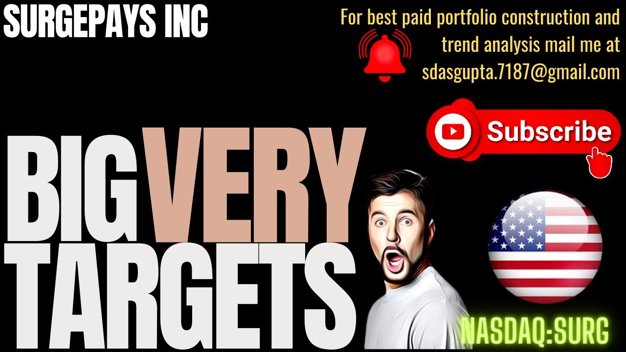 SURGEPAYS INC VERY BIG TARGETS | SURG STOCK ANALYSIS | SURG STOCK FORECAST | SURG STOCK TARGET |SURG