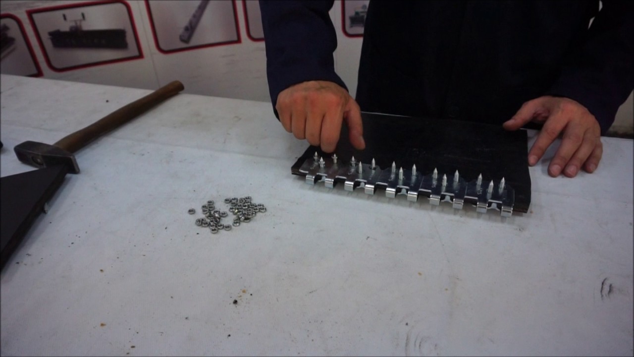 Kıvılcım Menteşeli Raptiye (MR05) Cıvatalı Montaj Videosu