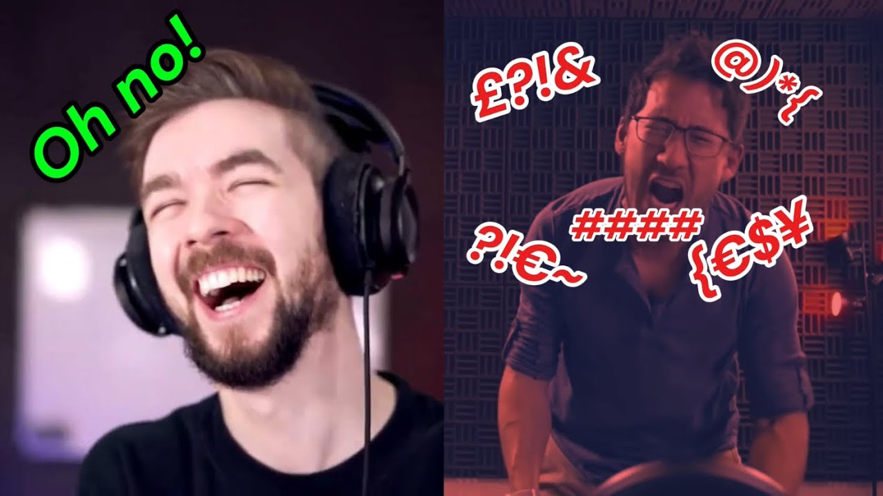 Markiplier vs Jackspeticeye’s reaction to Getting Over it!