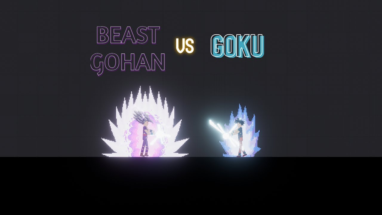 Beast Gohan Vs Goku [People Playground]
