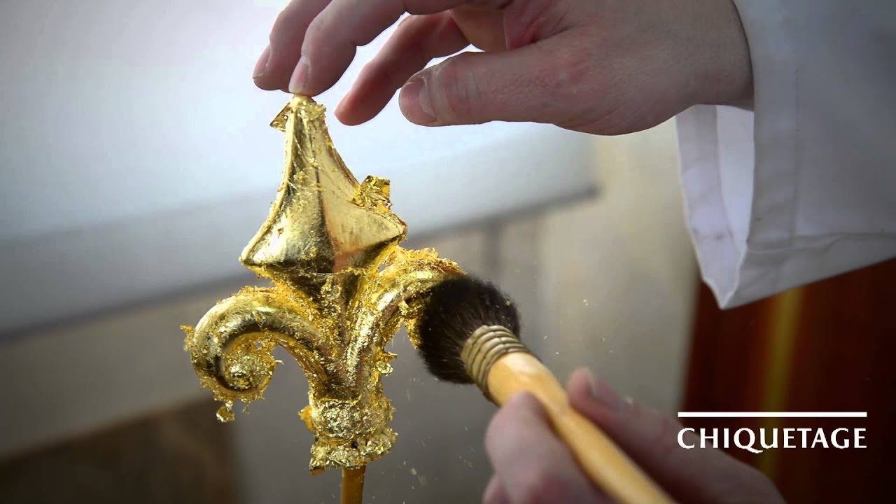 Les Métiers d'art de Versailles - Dorure sur métal