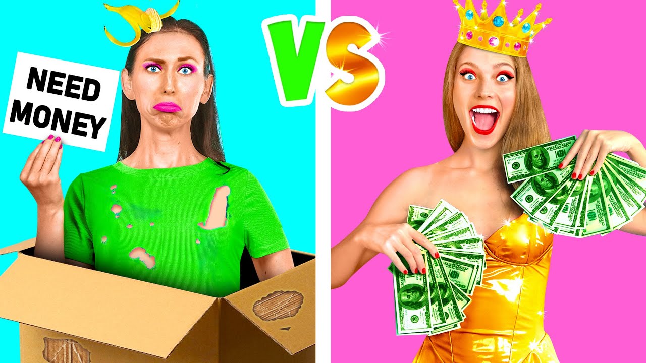 الطالب الغنى ضد الطالب المفلس Fun Teen Challenge