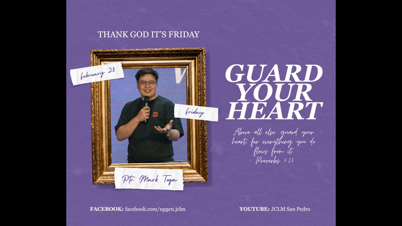 GUARD YOUR HEART // THANK GOD IT'S FRIDAY // FEBRUARY 20, 2026