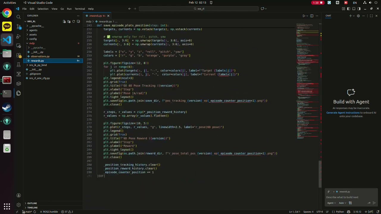 How to run RL scripts (IsaacLab) and push it into github repo